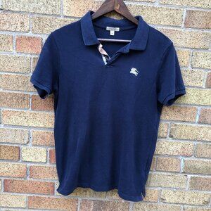 Vintage Burberry Brit Novacheck Collar Button Up Shirt Medium